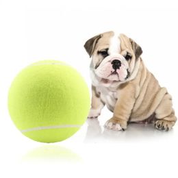 205cm pour animaux de compagnie Jouet Tennis Ball Formation Toys Polie surdimensionné Giant Rubber Mage Balls pour gros chiots Fun 240329
