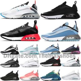 2090 Pure Platinum Running Shoes Hombres Mujeres Sneakers Duck Camo Bred Triple Negro Blanco Reporte Deportivo Tamaño Deportivo 36-45 Venta en línea