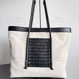 20A Bolsa de diseño de lujo 53 cm bolso de bolso de gran capacidad bolso de hombro de cuero bolso de compras para mujeres con caja YB173V