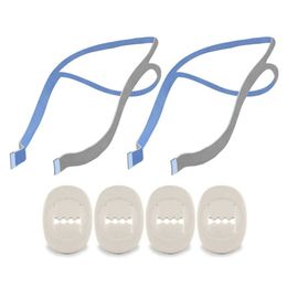 Clips de réglage 20cc et ajustement du bandeau pour ResMed AirFit P10 Oreiller nasal CPAP-masque de casque de casque accessoires de remplacement