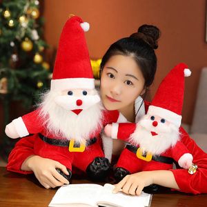 20 cm 30 cm 40 cm 50 cm Santa -clausule pluche poppen kerstcadeau zacht speelgoed schattige knuffels