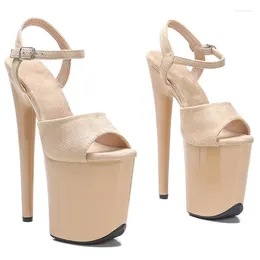 20cm / 8inches talon sexy exotique sandales high mode laijianjinxia plate-forme fête des femmes modernes de pole dance chaussures 118 179 3594940