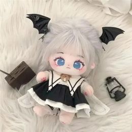 20cm Angel Ailes bébé Polondes Poux Coton Star Petit Joe Fried Girl Girl Soft Farged Cute Kawaii Décor Enfants Toys Cadeaux 240329