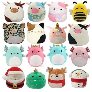 20 cm Axolotl peluche jouet 44 Styles Kawaii vaches dinosaure grenouille animaux en peluche peluche bébé jouets doux oreiller enfants cadeau