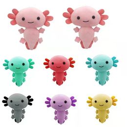 Axolotl – jouet en peluche de 20cm, poupée Animal Kawaii, dessin animé, oreiller, jouet de pâques, fête d'anniversaire, jouets pour enfants