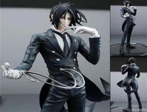 20cm Black Butler Sebastian Michaelis Anime Doll Cartoon Figure PVC Collection Modèle Toy Action Figure For Friends Gift T2001062127961