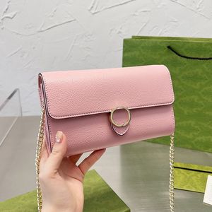 20 cm klassieke mini flap kalfsleer woc tassen gouden metalen ketting crossbody schoudertas portemonnee kuiter kalfsleer echte lederen zak met ritsje kleine zak handtassen