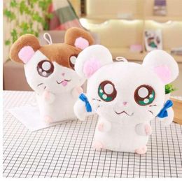 20 cm mignon Hamster souris en peluche peluche doux Animal Hamtaro poupée beaux enfants bébé jouet Kawaii cadeau d'anniversaire pour les enfants 6139390