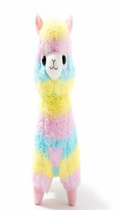 20 cm mignon arc-en-ciel alpacasso kawaii alpaca lama arpakasso soft peluche jouet poupée en peluche boy fille anniversaire cadeau 9637079