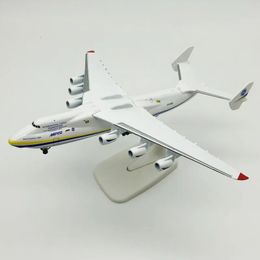 20 CM Diecast Metaallegering Antonov An-225 Mriya Vliegtuig Model Schaal 1/400 Replica Model Speelgoed Voor Collection 240118