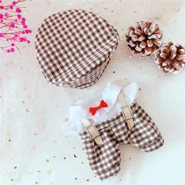 20 cm poppenkledingpak schattig pluche speelgoedkleding trui gele eend overalls dieren poppen accessoires poppen benraden kinderen speelgoed