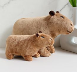 20 cm mode schattige solide kleur capybara plush speelgoed kawaii pp katoen gevulde plush kussen festival cadeau poppen kinderen speelgoed