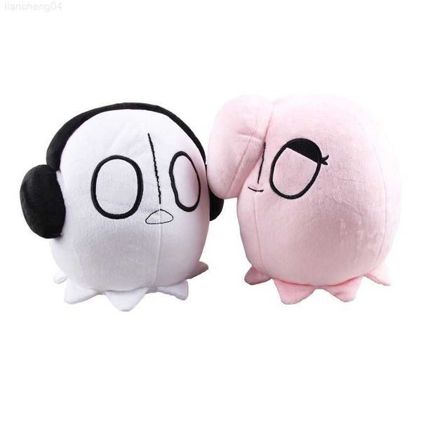 20CM fantasma relleno nuevo regalo de felpa niños animales muñeca juguete para Undertale Napstablook Happstablook L230707 Tuart