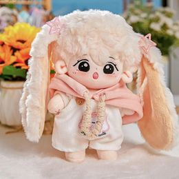 20 cm Idol Toffee Doll Anime Peluche Star Dolls Mignon Peluche Coton Poupée Avec Des Vêtements Peluches Jouets Fans Collection Cadeau 240123