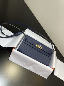 20 cm mini bacs de marque Portefeuille en cuir Luxury Purse Femme Sacs de créateurs Epsom Le cuir de qualité fait main la ligne de cire de cire de cire