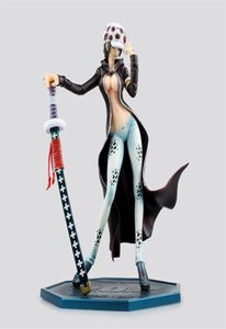 20cm One Piece Trafalgar Law Sexy Girlos Cos Death Surgeon Anime Figure PVC Collection Modèle Toys For Christmas Gifts Doll MX20072721459626