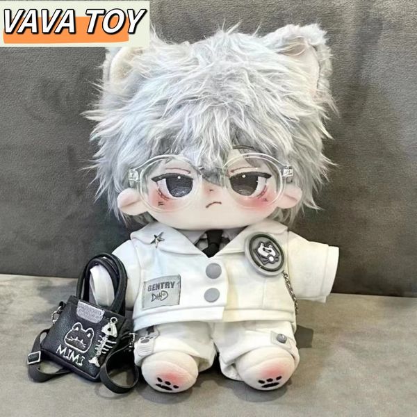 Ropa de muñeca de lujos de 20 cm traje blanco suave disfraces de anime kpop skz juguetes accesorios para niños regalos envío gratis