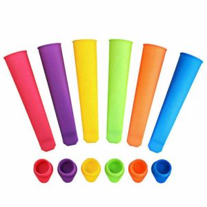 20 cm de silicona Pop Yogurt Push Up Ice Cream Ice Lolly Pop Maker Frozen Stick Jelly Popsicle molde molde DIY