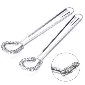 20cm Stainless Steel Magic Hand Tools Held Spring Whisk Mini Kitchen Eggs Sauces Mixer gadgets