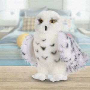 20 CM Wizard Sneeuwuil Pluche Knuffeldier Hedwig Uil Premium Kwaliteit Leuke Knuffels Pop Kinderen Speelgoed Groothandel