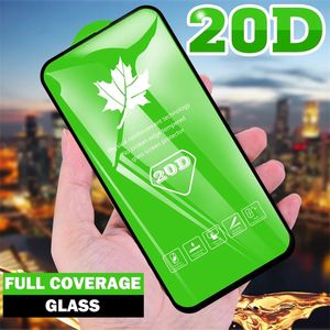 20D verre trempé à couverture complète pour iPhone 15 14 Pro Max 12 13 X XR XS protecteur d'écran pour samsung huawei xiaomi Film