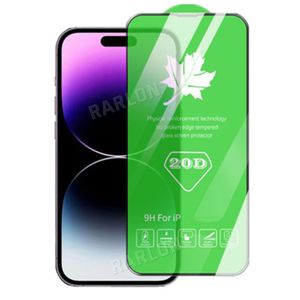 20d Volledig scherm Beschermer gehard glas voor iPhone 14 Pro Max 14Pro 13 12 Mini 11 XS XR Samsung A13 A33 A53 A73 5G A21S A32 A52 A72 Factory Groothandel Prijs