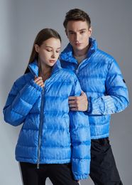 20FW Mode Heren Jacquard Down Jacket Warm Herfst en Winter Outdoor Leisure Coat TREND Unisex Hoge Kwaliteit Jas