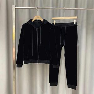 20FW Hommes Survêtements Mode Sweat à capuche Joggers Costumes avec lettre imprimée Top Qualité Ensembles de survêtement unisexe avec bande réfléchissante M-3229J