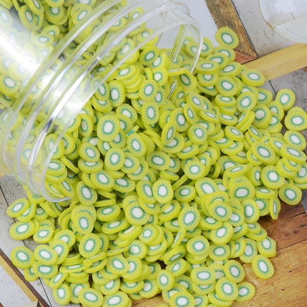 20g 5/10 mm Fruit Polymer Argile tranches pour bricolage Crafts Plastique Klei Mud Particules Slime Fill Clays