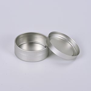 Lege aluminium crèmepotjes van 20 g, pot voor cosmetische dozen, aluminium blikjes van 20 ml, metalen lippenbalsemcontainer RRE12529