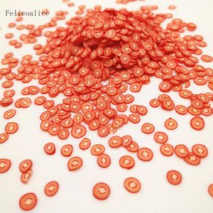 20g Soft Polymer Clay Tomates Slice Sprinkles for Slime Shaker Card Slime Fit