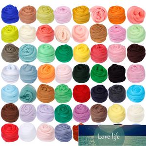 Sac de matériaux en tissu de Fiber de laine, 20G, pour fabriquer des boules d'animaux et de fleurs, jouets artisanaux, outils de feutrage, choisissez votre propre couleur