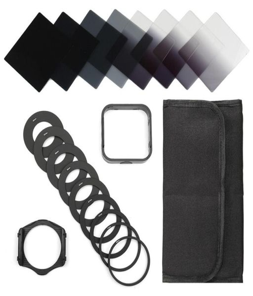 Kit de filtro completo de densidad neutra 20 en 1 ND 2 4 8 16 para Cokin P Set HolderWide adaptador parasol LF292 DSLR SLR c1182877