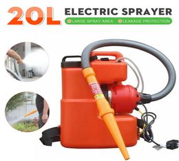 Pulverizador eléctrico de 20L y 2200W, nebulizador en frío, pulverizador ULV, equipo de esterilización de desinfección Industrial para residencia comunitaria 2368200