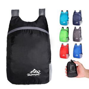 Sac à dos pliable ultraléger de 20l, sac à dos de Sport de plein air étanche, sacs pliables pour hommes et femmes, sacs à dos pliables de voyage de randonnée