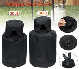 20 lb 30lb de réservoir de propane Cover-ciblé de bouteille à gaz étanche à l'épreuve de poussière pour le poêle à gaz extérieur Pièces de camping T2001174923018