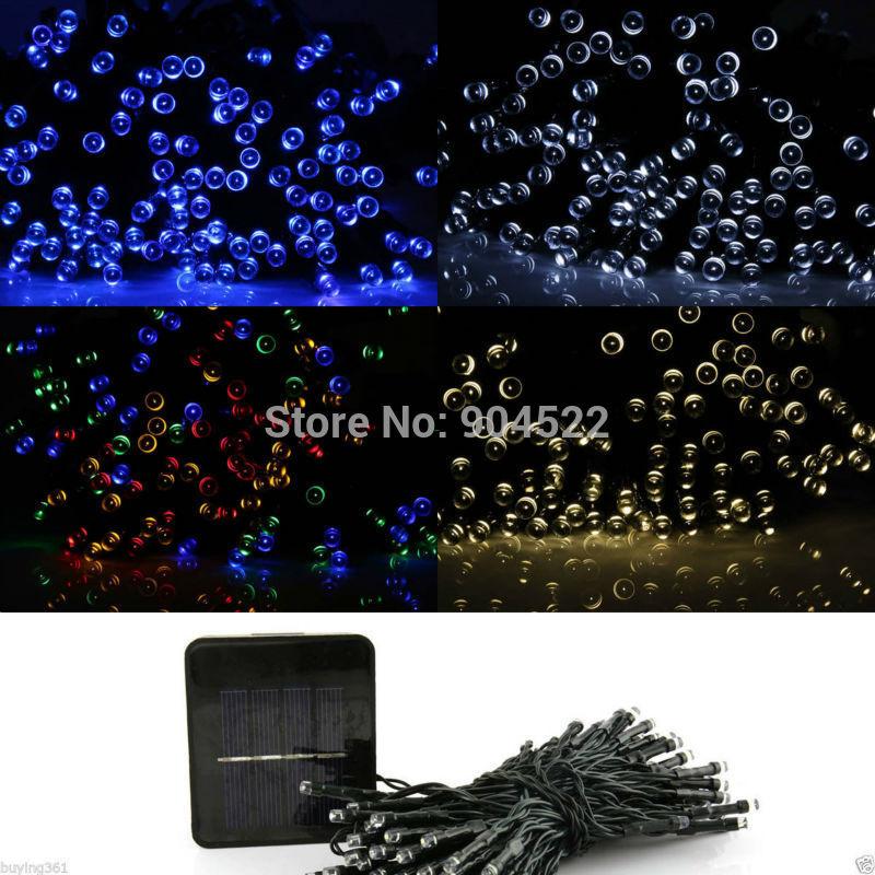 20m 200 Led Strip Solar Powered Fairy String Christmas Tree Decoration Lights Lamp Party Garden Wedding Outdoor Outdoor