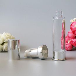 20 ml 30 ml lege plastic flessen Airless Pump Dispenser Cosmetische verpakkingscontainers Make -up vloeibare crème Lotion 100 van
