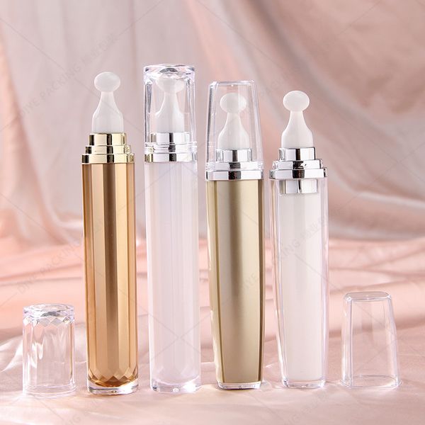 Tubos de crema para ojos vacíos de 20 ml Perfume de aromaterapia Aceite esencial Roll On Bottles Suero para el cuidado de la cara Contenedores de crema blanqueadora SN649