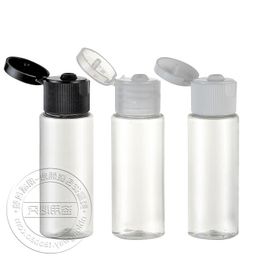 20 ml lege kleine make-upcontainer flip-top plastic flessen klein formaat monsters flessen reizen flacon vloeistofcontainer 100 stk/partij Qnlqs