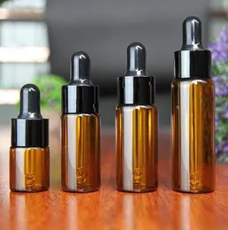 20 ml essentiële olieflessen Amber Glass vloeibare reagens pipetfles oog dropper druppel aromatherapie verkopen 50 stks/lot