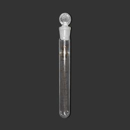 20 ml Lab Clear Glass Test Tube Ronde Bodem Tube Mlabel met Push Cap School Lab Supplies