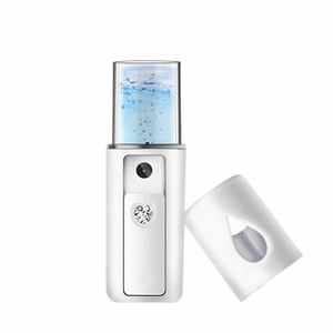 20 ml Mini Nano Rociador facial Nebulizador Cara Vapor Humidificador de aire para la piel Rejuvenati Piel Hidratante Limpiador facial Herramienta Q1gv #