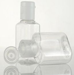 20 ml plastic fles flip vlinderdeksel fles vloeibare fles 20cc cosmetische lotion PET-flessen container met dop9426562