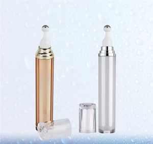 Bouteilles à rouleaux de 20 ml bouteille de crème d'huile essentielle rechargeable contenant de cosmétiques de boule de rouleau en métal pour un usage domestique de voyage