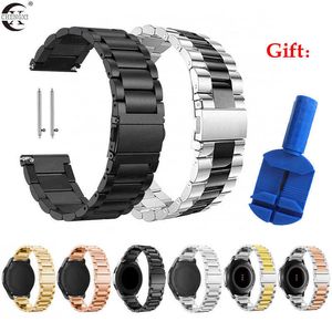 20mm 22mm Huami Amazfit Gtr Bip Strap pour Samsung Gear S3 S2 Sport Classic Huawei Gt2 Active Gala Galaxy Watch 42mm 46 Band 40 H0915