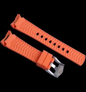 20 mm 22 mm Regarder des accessoires pour Omega Blue Black Orange New Seamaster Cosmic Ocean at Watch Chain Watch Band5451469