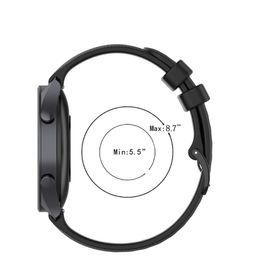 20 mm 22 mm horlogebandriem voor Xiaomi Haylou Solar LS05/GST/RT2 Siliconenbanden voor Haylou Rs4 Plus/LS12 Bracelet -accessoires