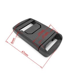 20 mm 25 mm plastic gesp bokmagneet Quick Release Fastener verstelbare functionele magnetische gespen voor schoenenzakken riemen diy ambachten