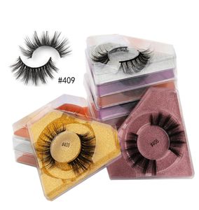 20MM 3D vison faux cils longs dramatiques 100 vison cils maquillage 5d vison cils épais longs faux cils Extension de cils 7052599